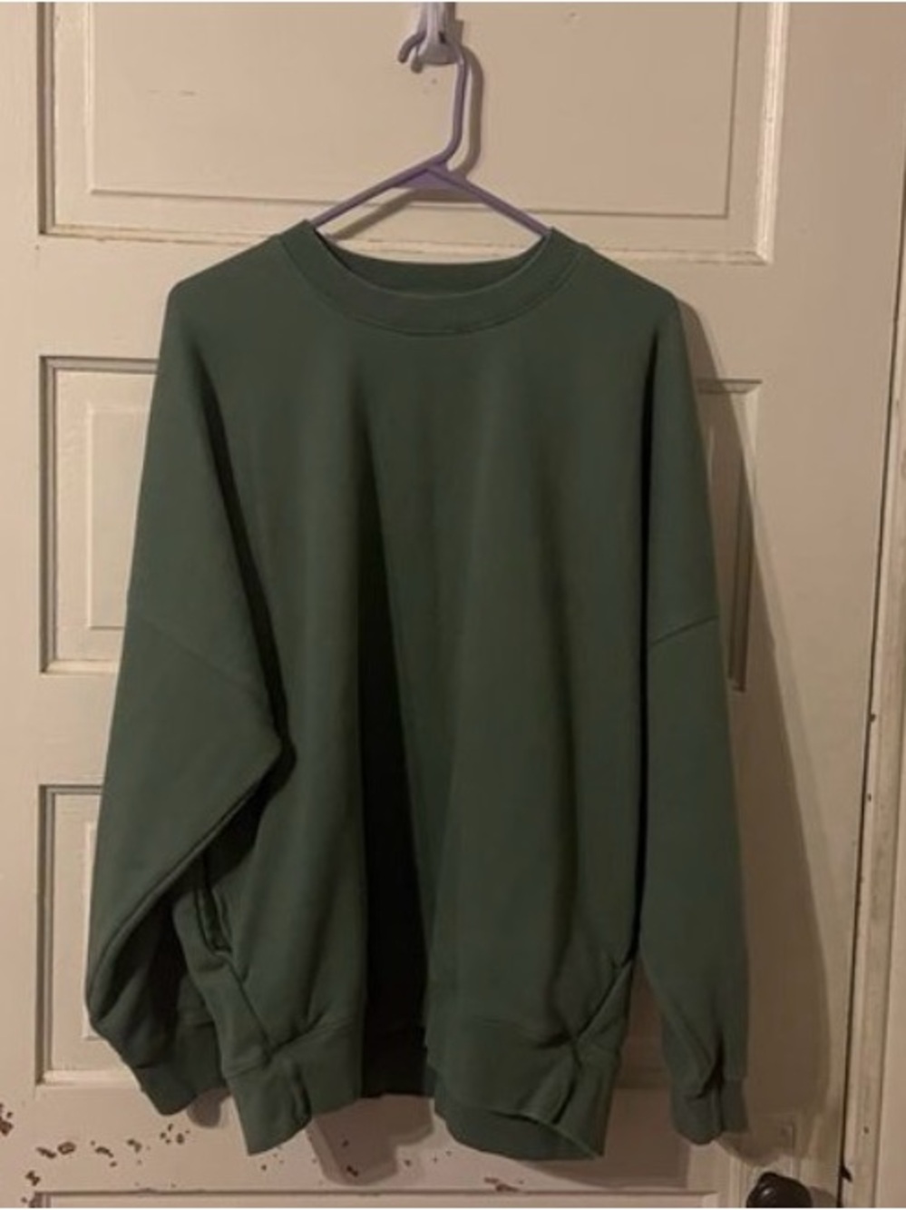 Tuff Athletics Olive Green Crewneck Sweatshirt